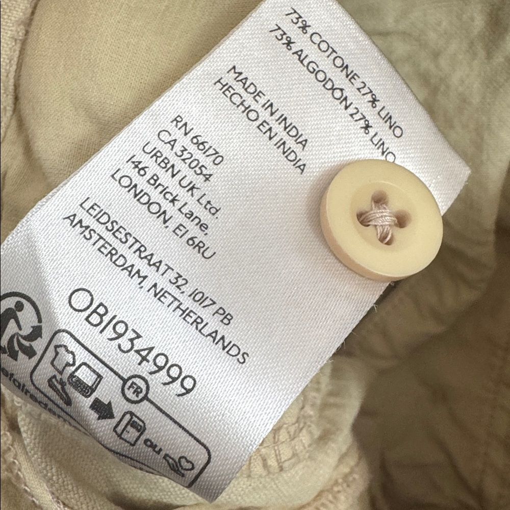 Free People High Street Trouser Shorts khaki 0 - Picture 7 of 7